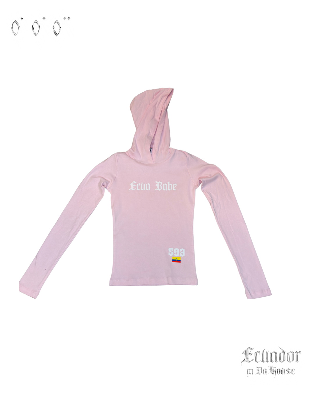 ECUA BABE LONG SLEEVE HOODIE