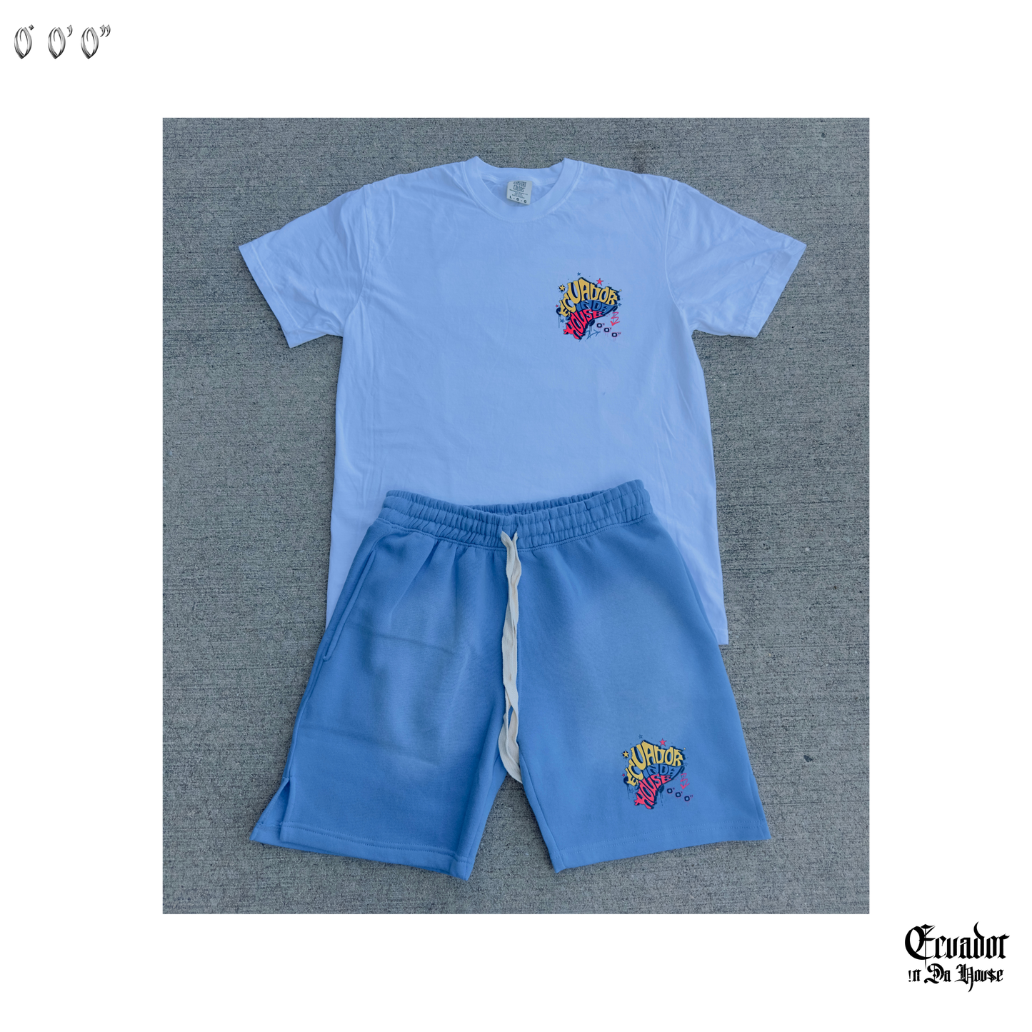 Ecua BABY BLUE Shorts