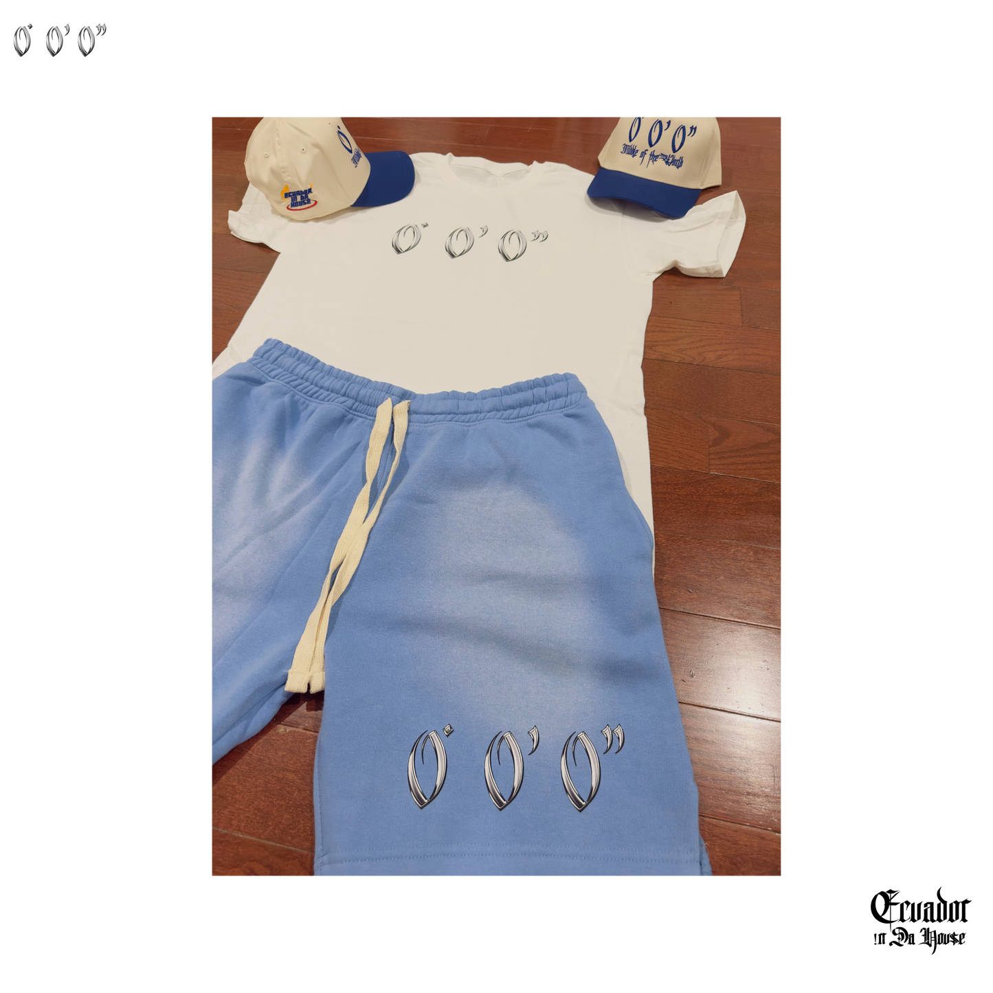 0° 0' 0" BABY BLUE Shorts