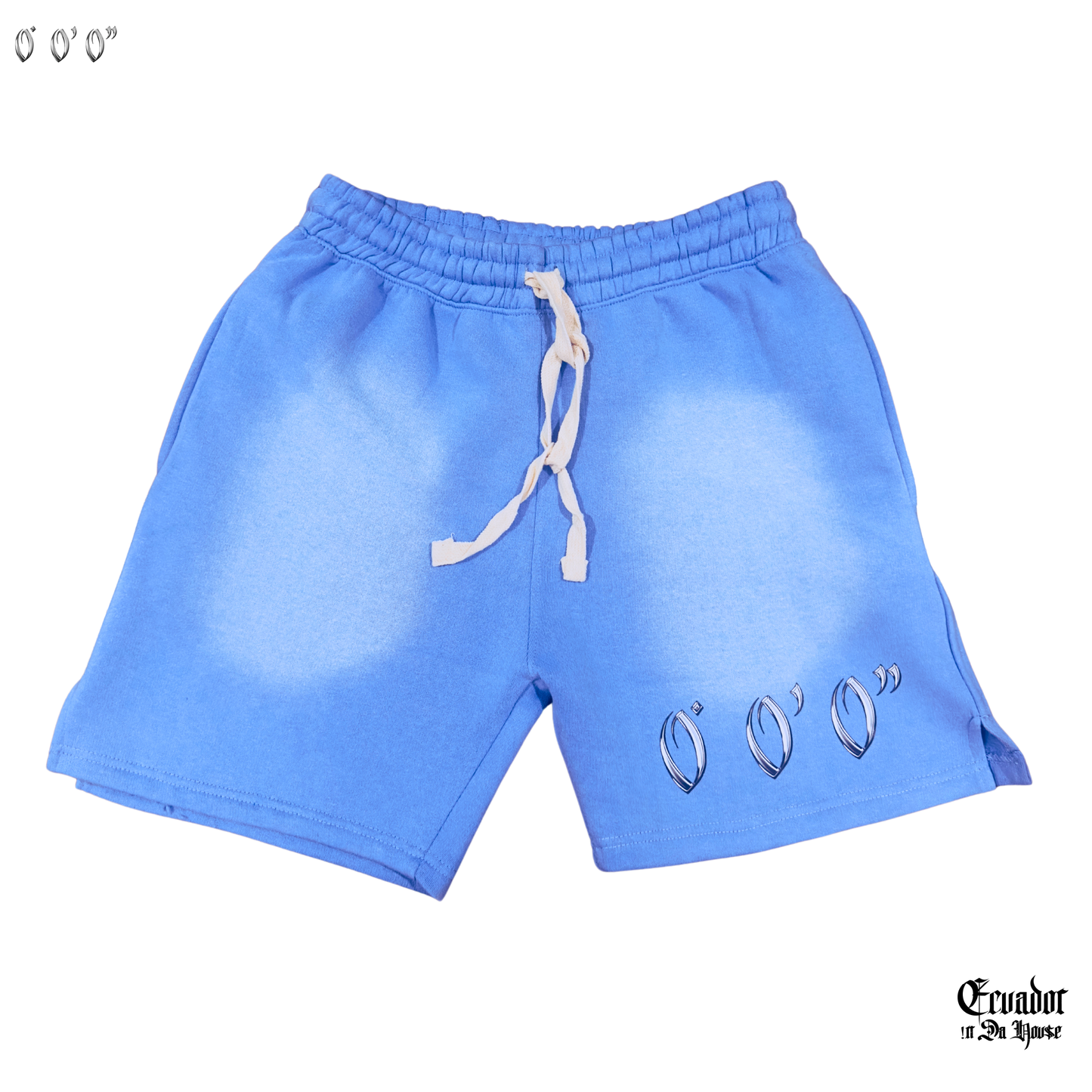 0° 0' 0" BABY BLUE Shorts