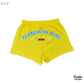 Ecua Babe Yellow Shorts
