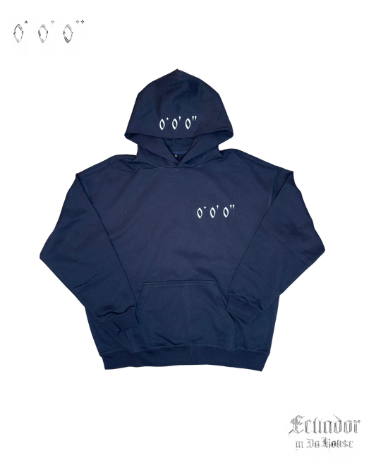Navy Blue Hoodie MOTW 0° 0’ 0”