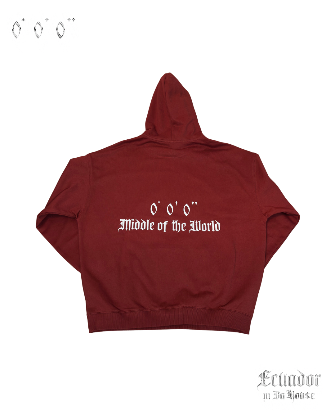 Maroon Hoodie MOTW 0° 0’ 0”