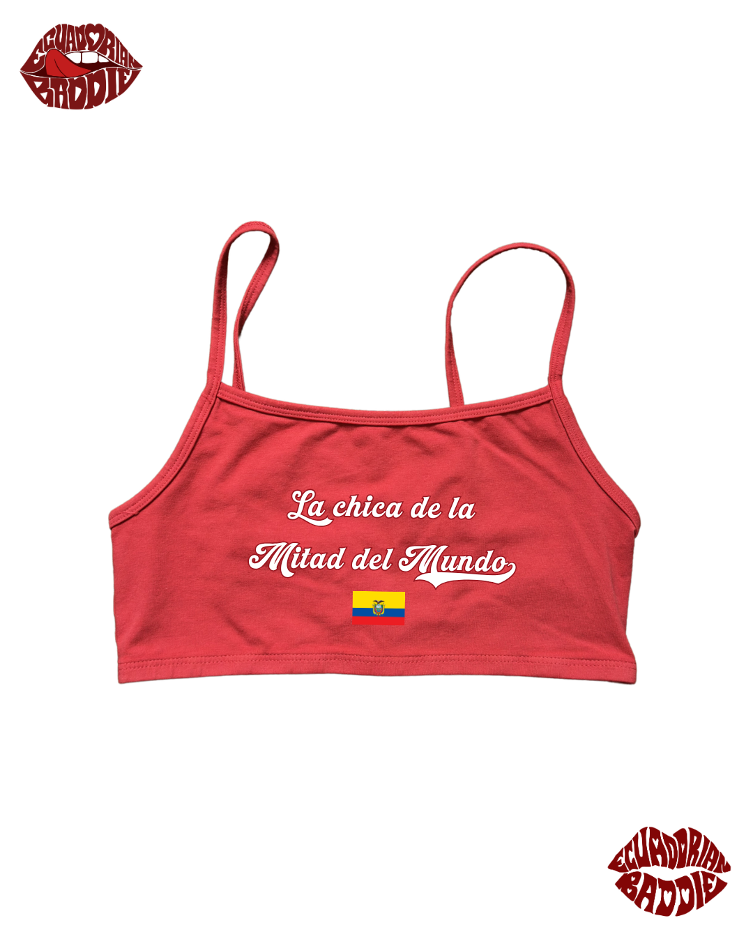 LA CHICHA DE LA MITAD DEL MUNDO CROP TOP