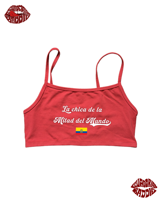 LA CHICHA DE LA MITAD DEL MUNDO CROP TOP