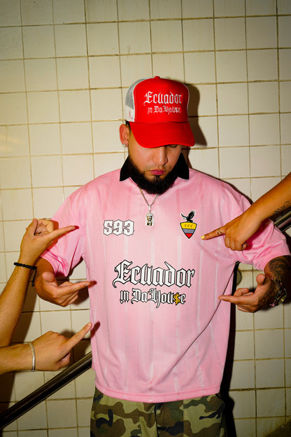 Pink Boxy Futbol Jersey 2026