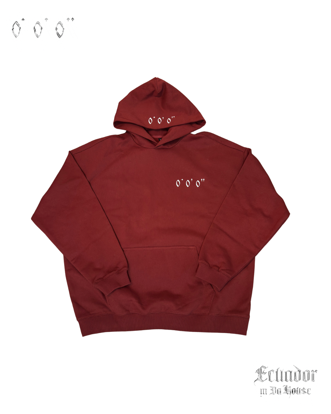 Maroon Hoodie MOTW 0° 0’ 0”