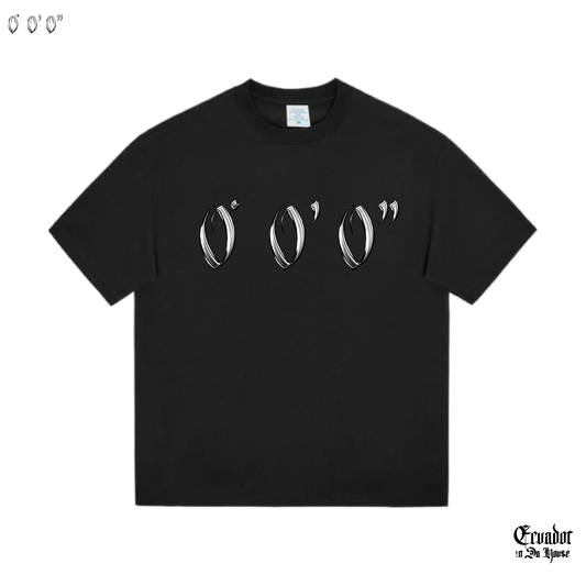 0° 0' 0" Tee